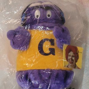 McDonald's Vintage RARE Grimace Plush